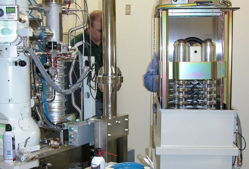 JEM-2100 Installation process