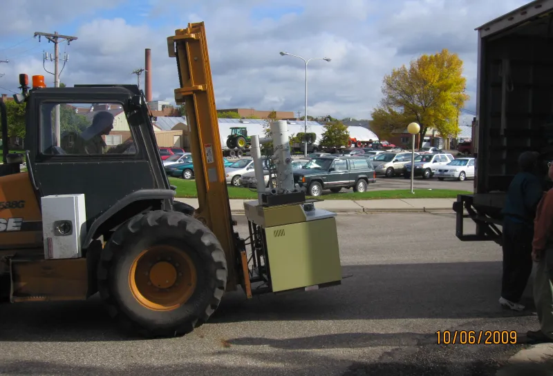 JEM-2100 Installation process