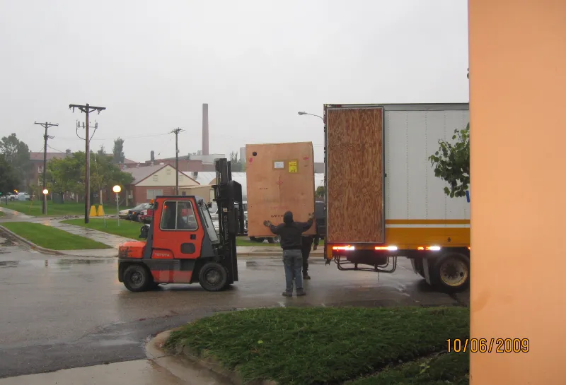 JEM-2100 Installation process