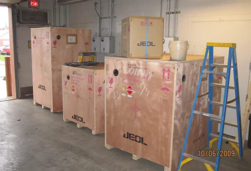 JEM-2100 Installation process