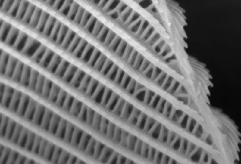 Monarch butterfly wing