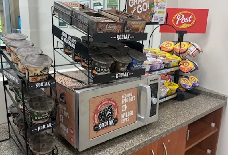 kodiak breakfast options in micro market