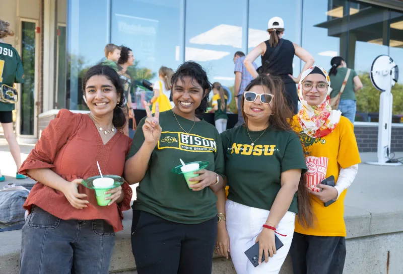 international students enjoying the Homecoming 2025 events