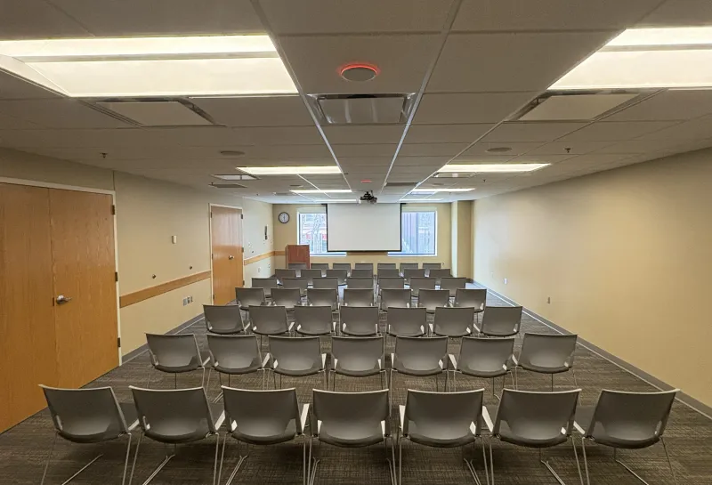 Badlands room row seating arrangement