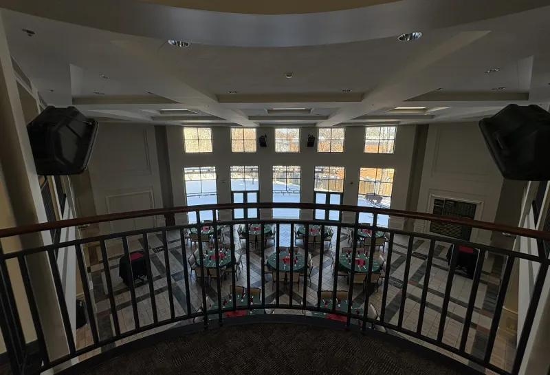 Diederich Atrium banquet overhead