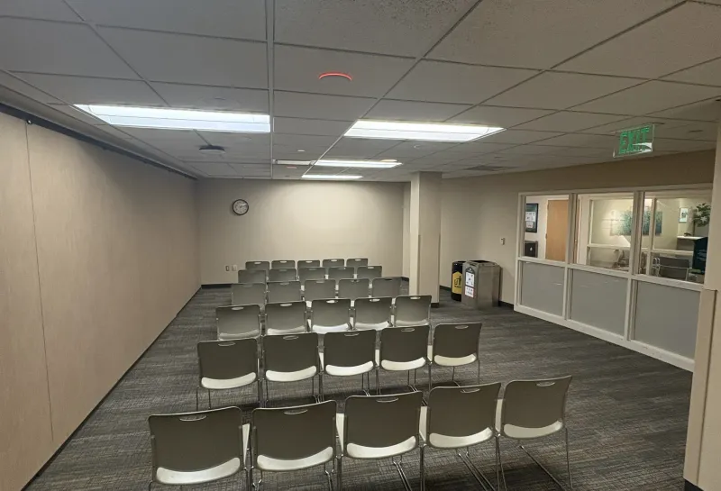 Meadow row seating room arrangement