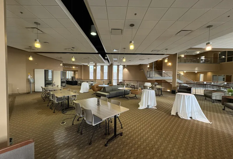 Barry Hall Mezzanine area