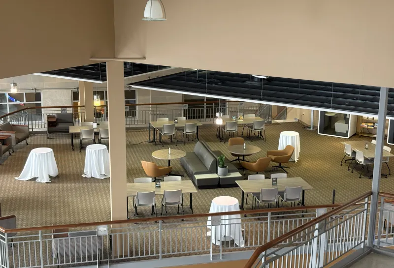 Barry Hall Mezzanine area