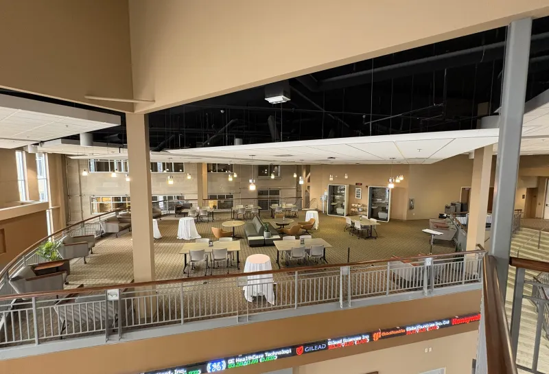 Barry Hall Mezzanine area