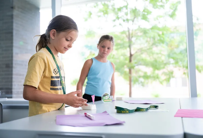 STEM Kids students work together