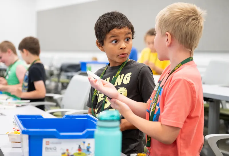 STEM Kids students work together