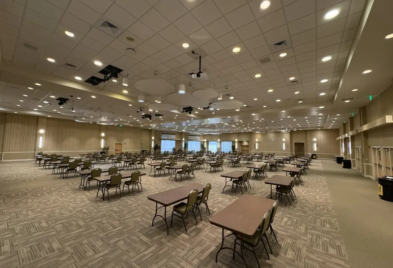 OCETI SAKOWIN BALLROOM CLASSROOM ARRANGEMENT