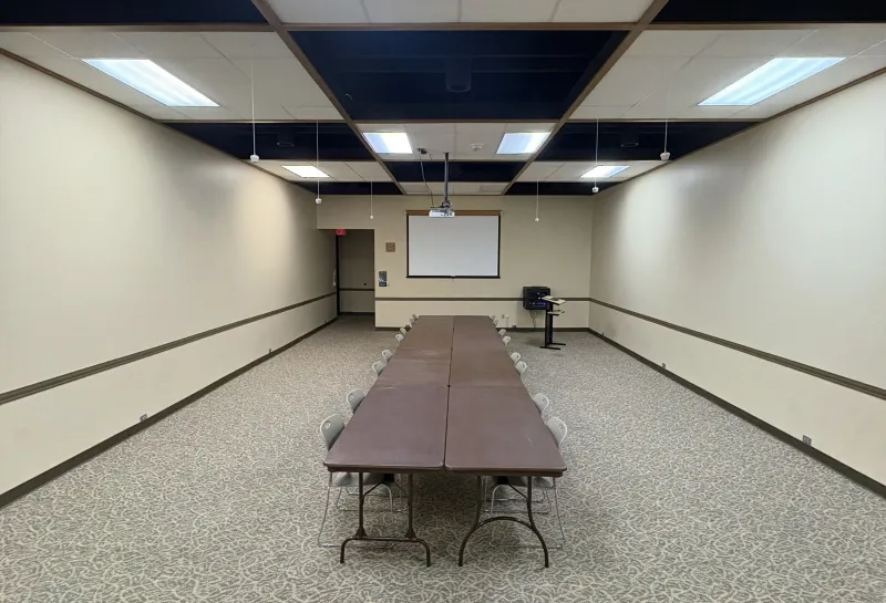 Room of Nations closed rectangle seating arrangement