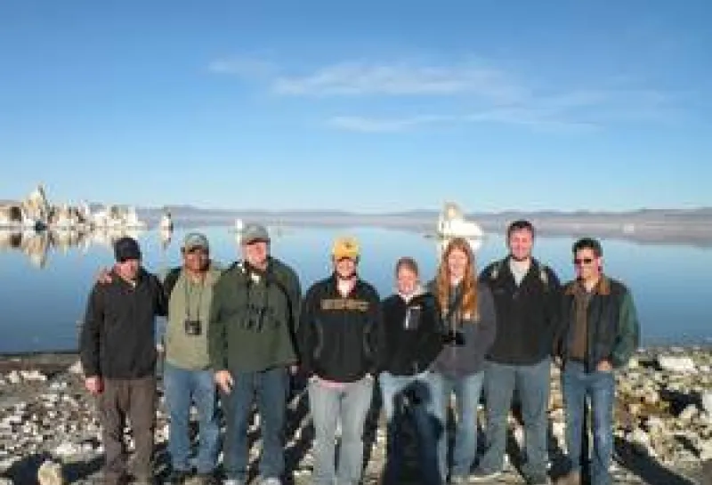 2009 Class at the Mono Lake, California.