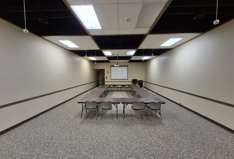 Room of Nations open square seating arrangement