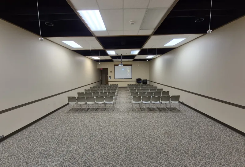 Room of Nations row seating arrangement