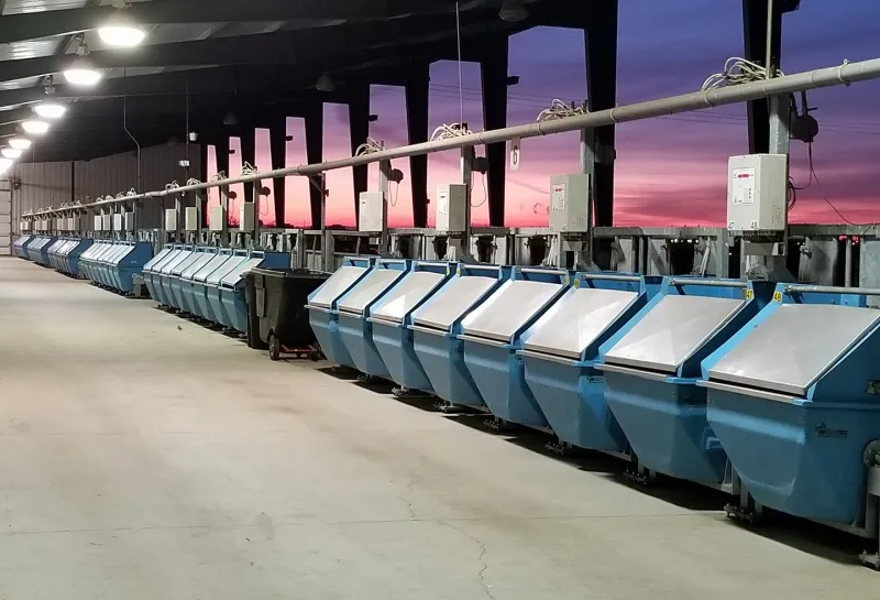 NDSU Research Center interior with equipment