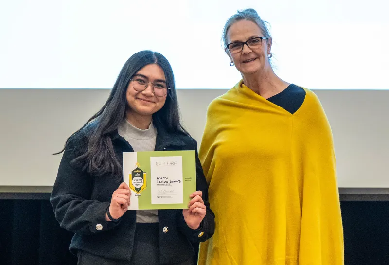 EXPLORE 2026 honorable mention poster presentation winner 