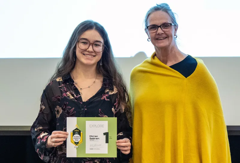 EXPLORE 2026 first place oral presentation winner 