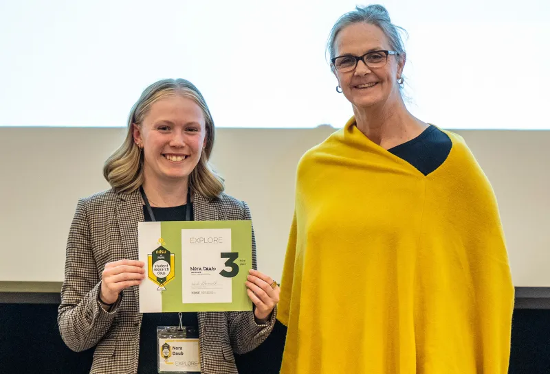 EXPLORE 2026 third place oral presentation winner 