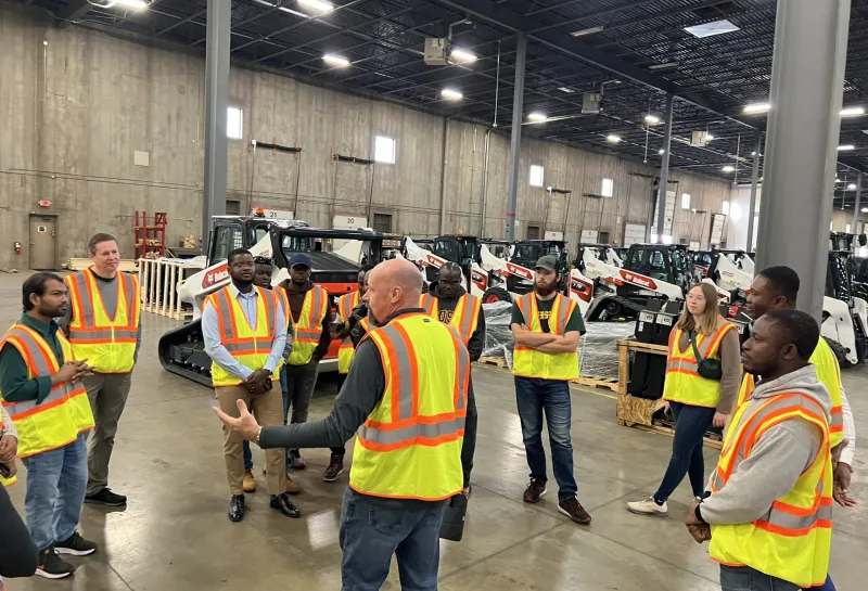 Supply Chain on a visit