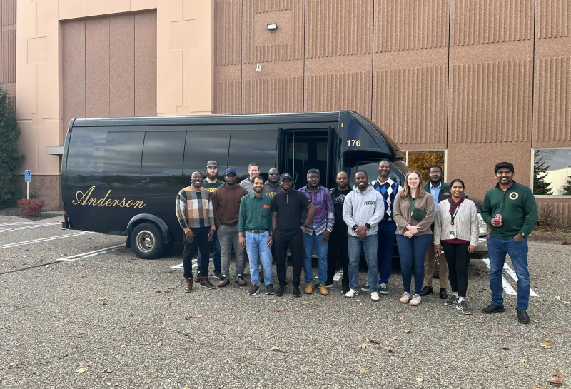 Supply Chain on a visit
