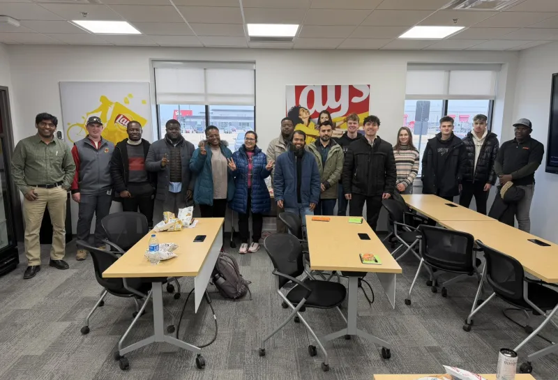 Supply Chain visit to Lays