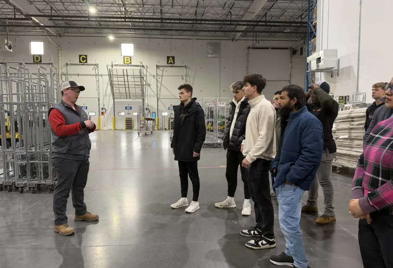 Supply Chain on a visit