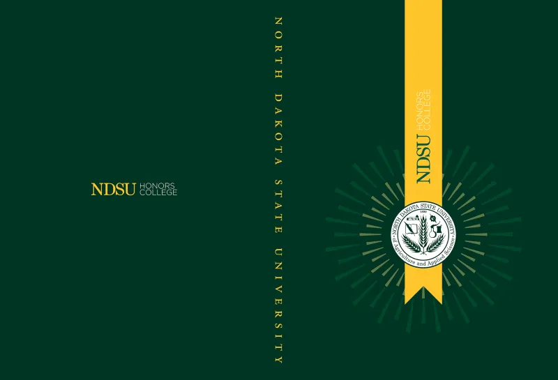 Honors College notebook cover design