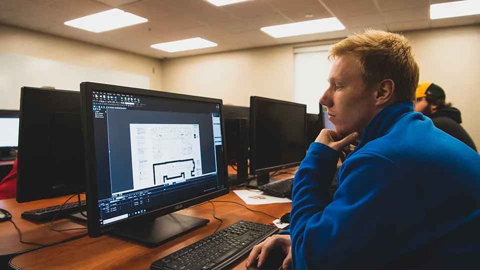 construction management and engineering computer lab