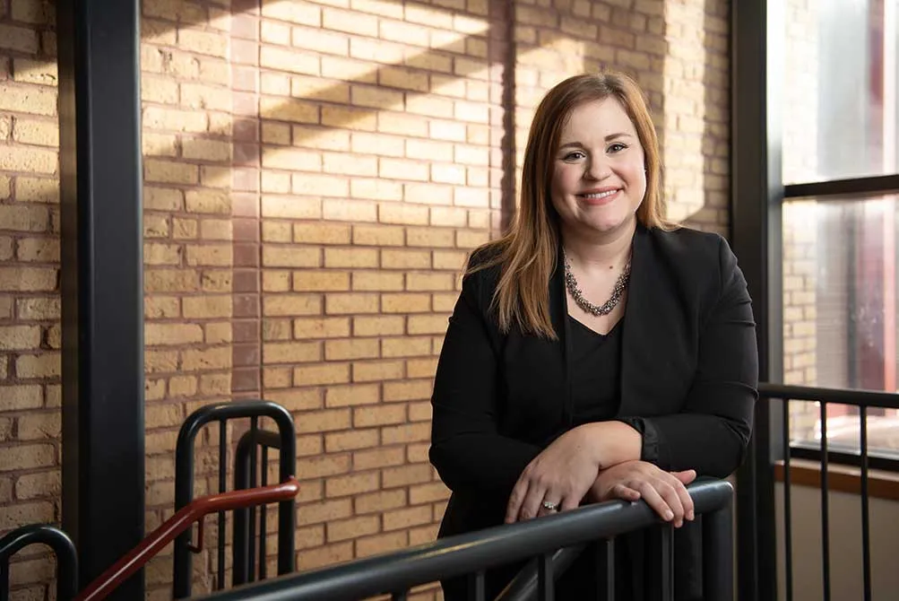 NDSU graduate Caitlin Stoecker