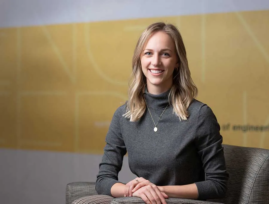 NDSU graduate Hanah Holte