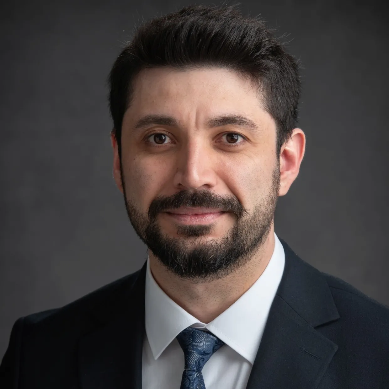 A headshot photo of Yasin Yildirim, a graduate student affiliated with NDSU’s Center for Agricultural Policy and Trade Studies.