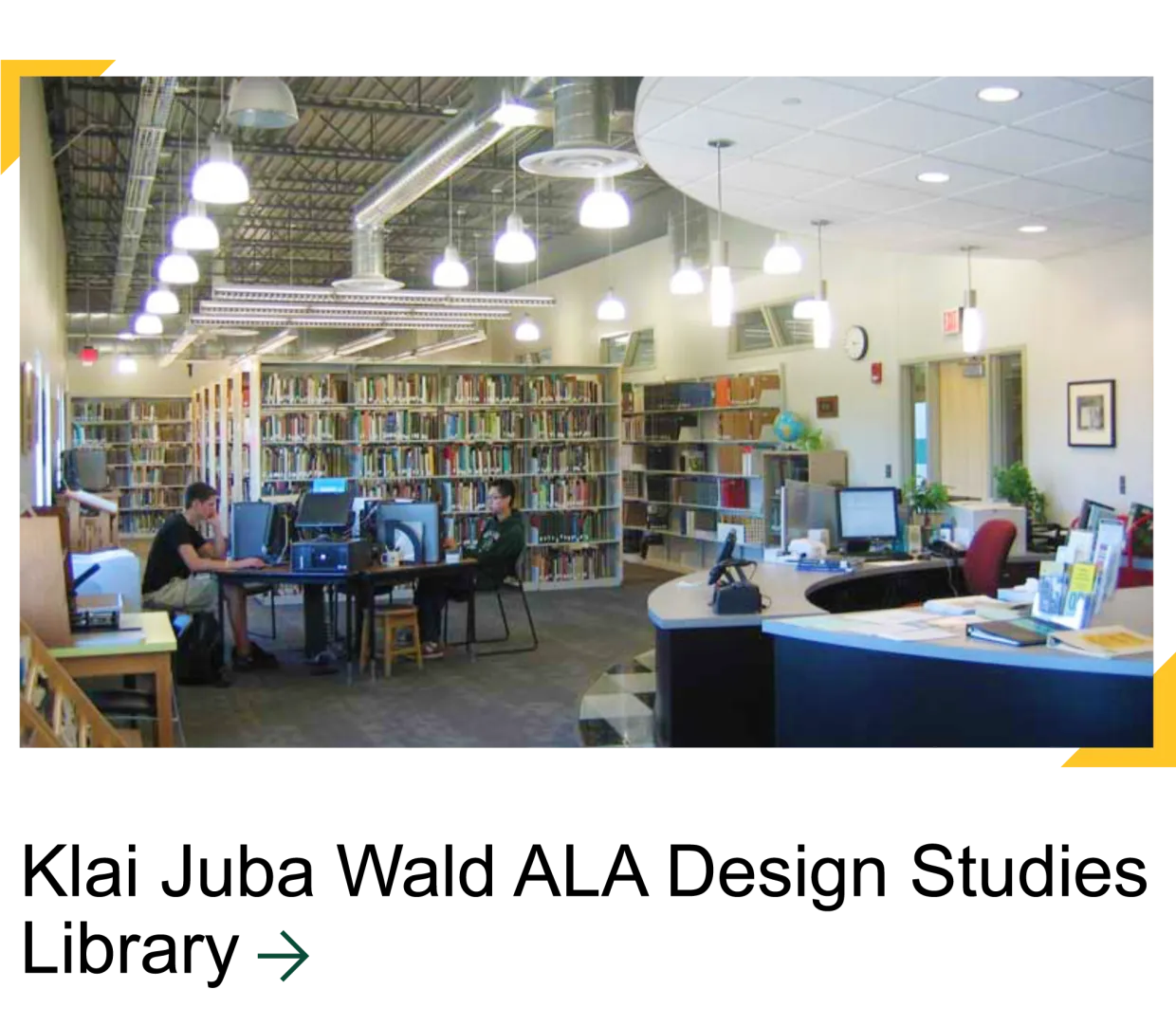 Klai Juba Wald Architecture & Landscape Architecture Design Studies Library