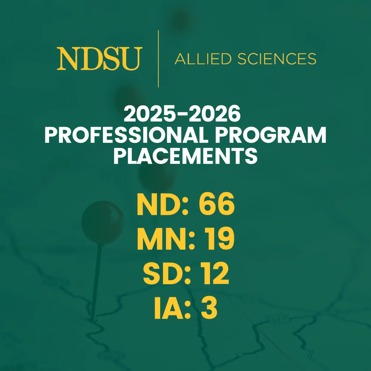 2025-2026 states students placed in programs