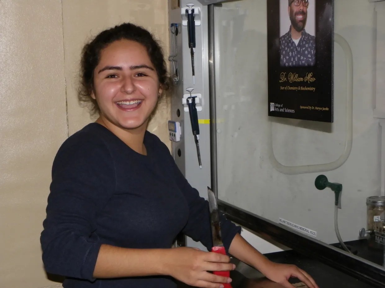 Angel working in the hood.