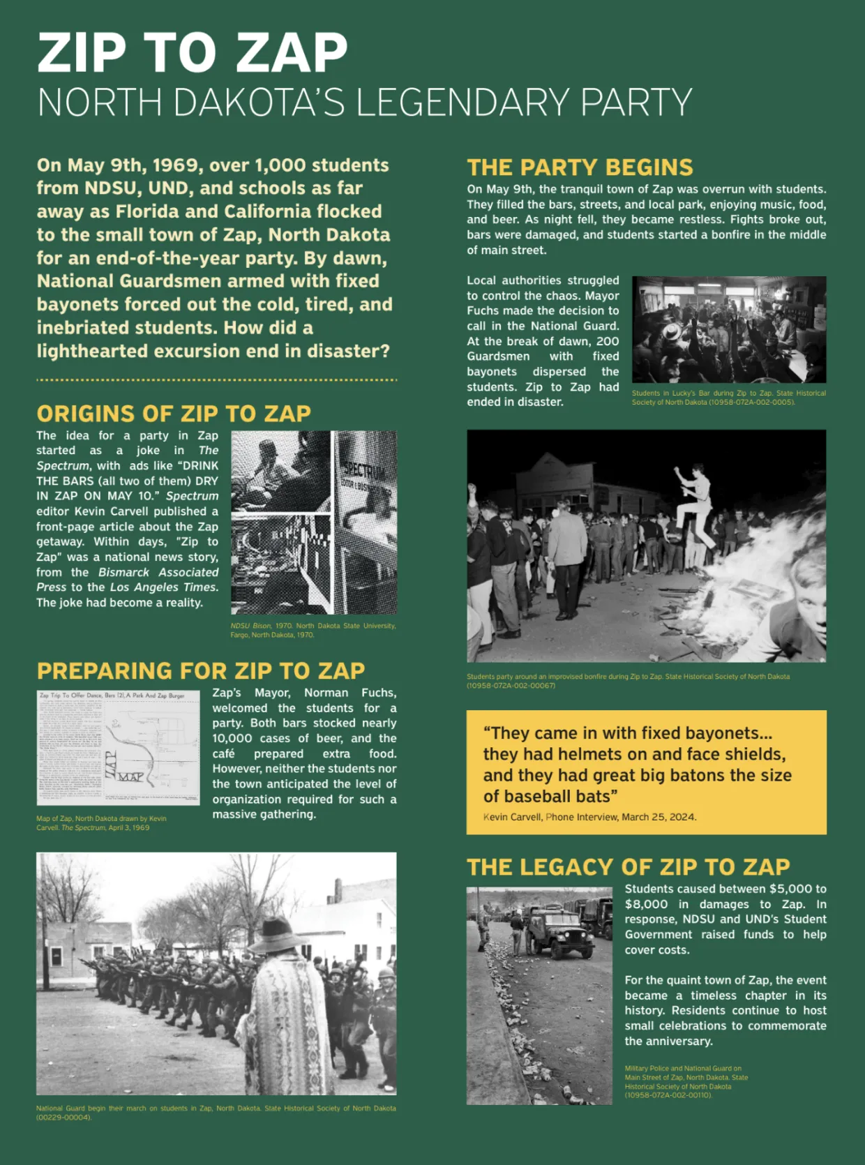 Short explanation of the Zip to Zap Portal