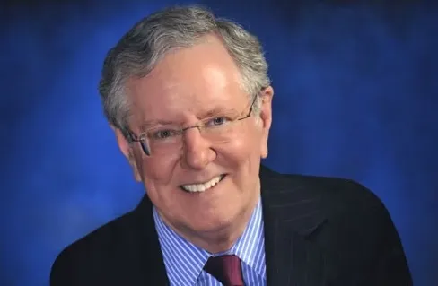 Steve Forbes, the chairman and Editor-in-Chief of Forbes Media, poses for a headshot.