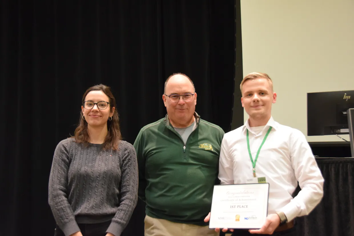 2025 Soybean Symposium 1st Place Student Winner Bohdan Domnich