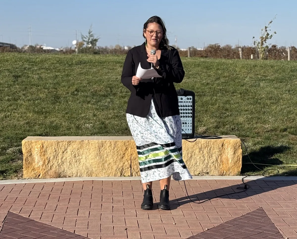 Grandmother Earth's Gift of Life Garden dedication.