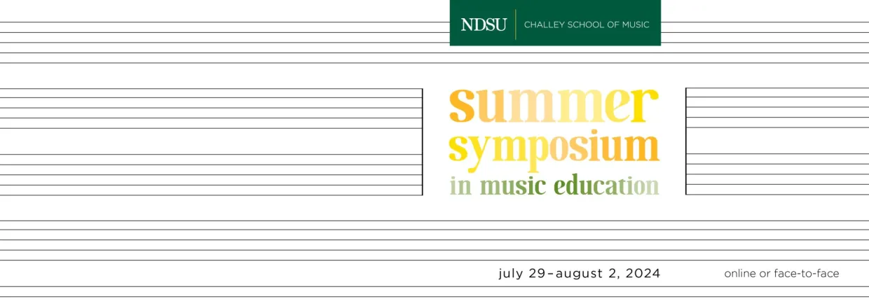 NDSU Summer Symposium Banner