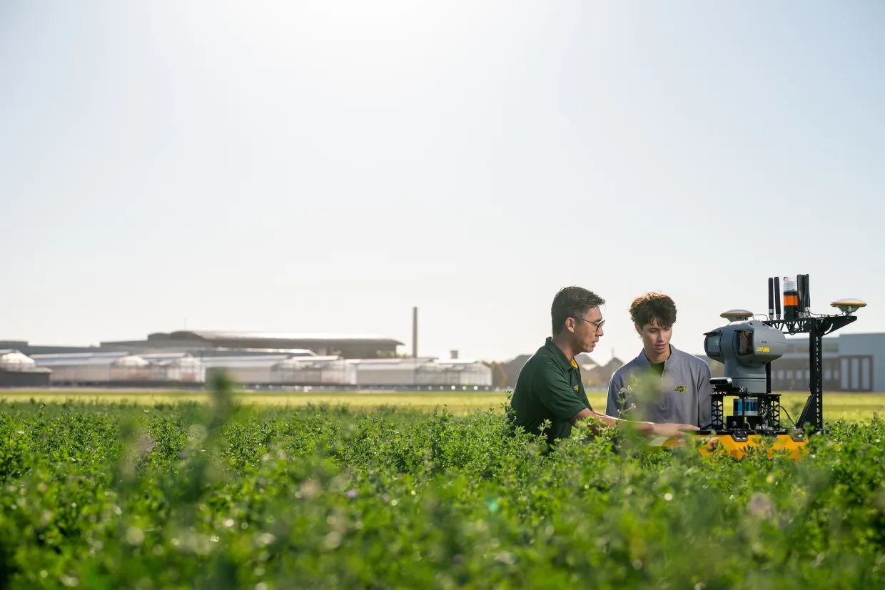 Agricultural Biosystems Engineering students