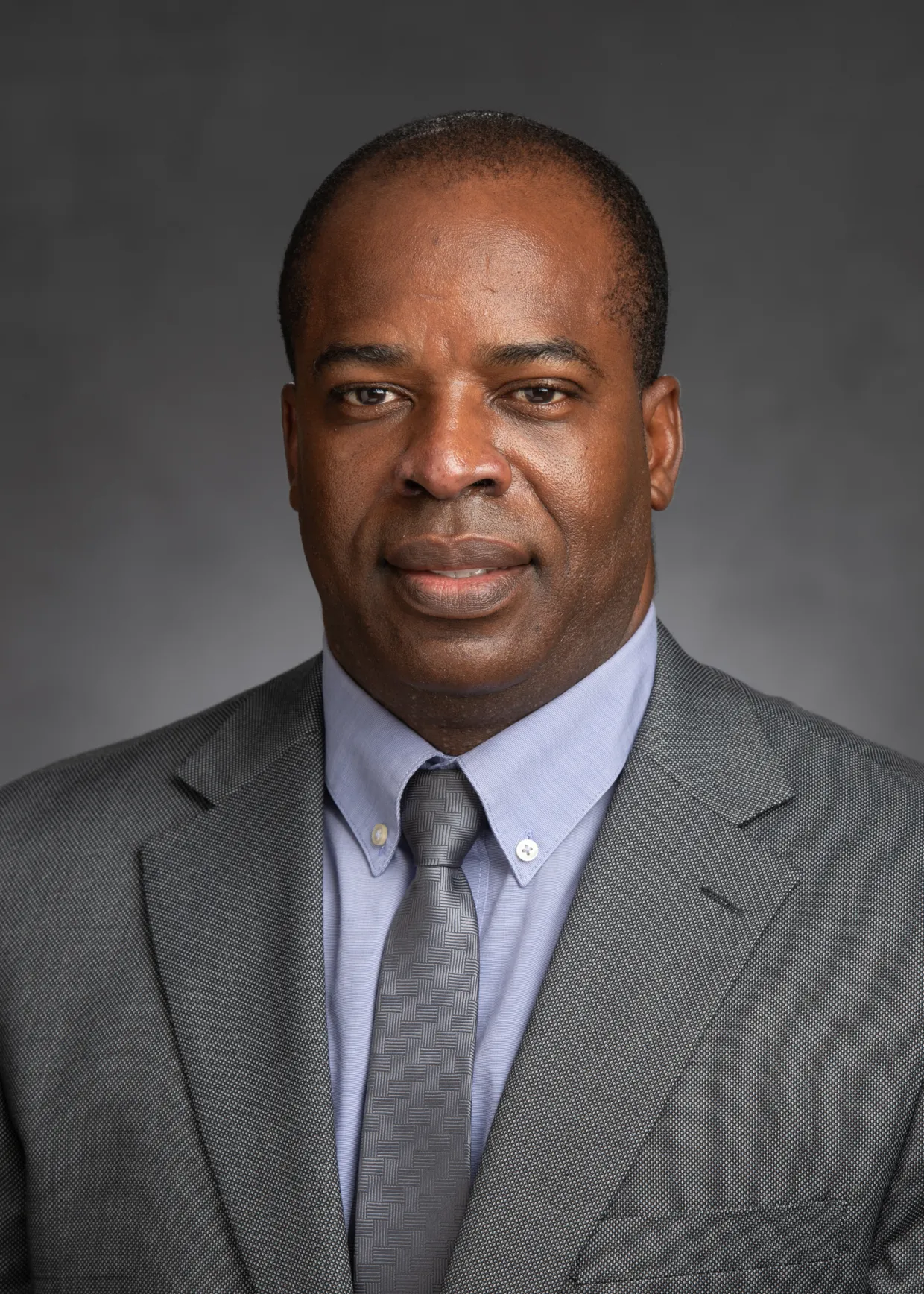  Clairmont Clementson looking confidently at camera.