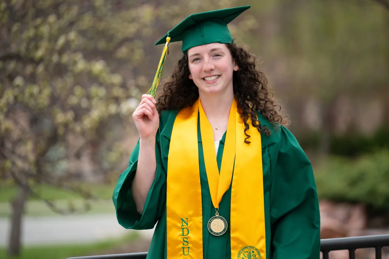 NDSU Graduate Linnea Axtman