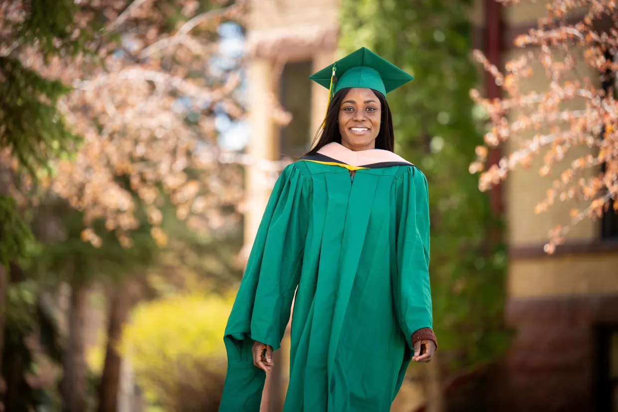 NDSU Graduate Akua Osei-Bonsu