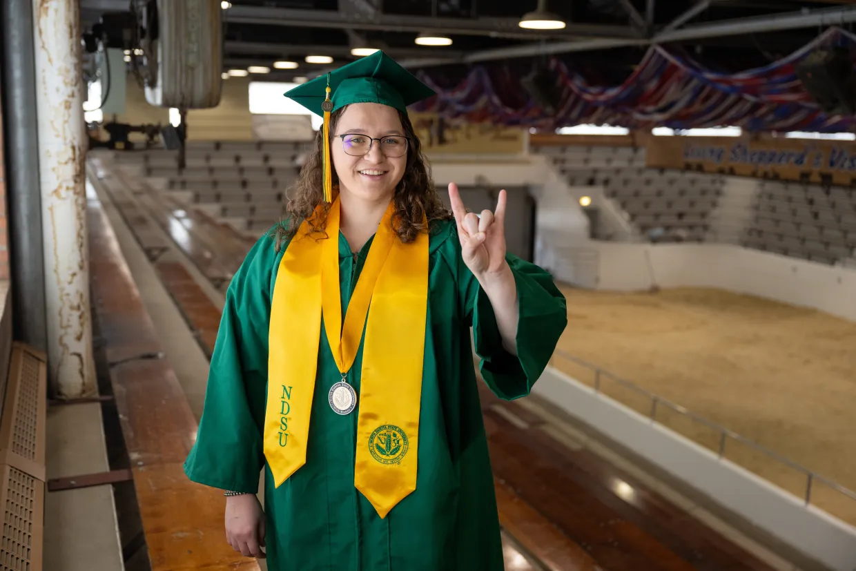 NDSU Graduate Kiley Kvamme