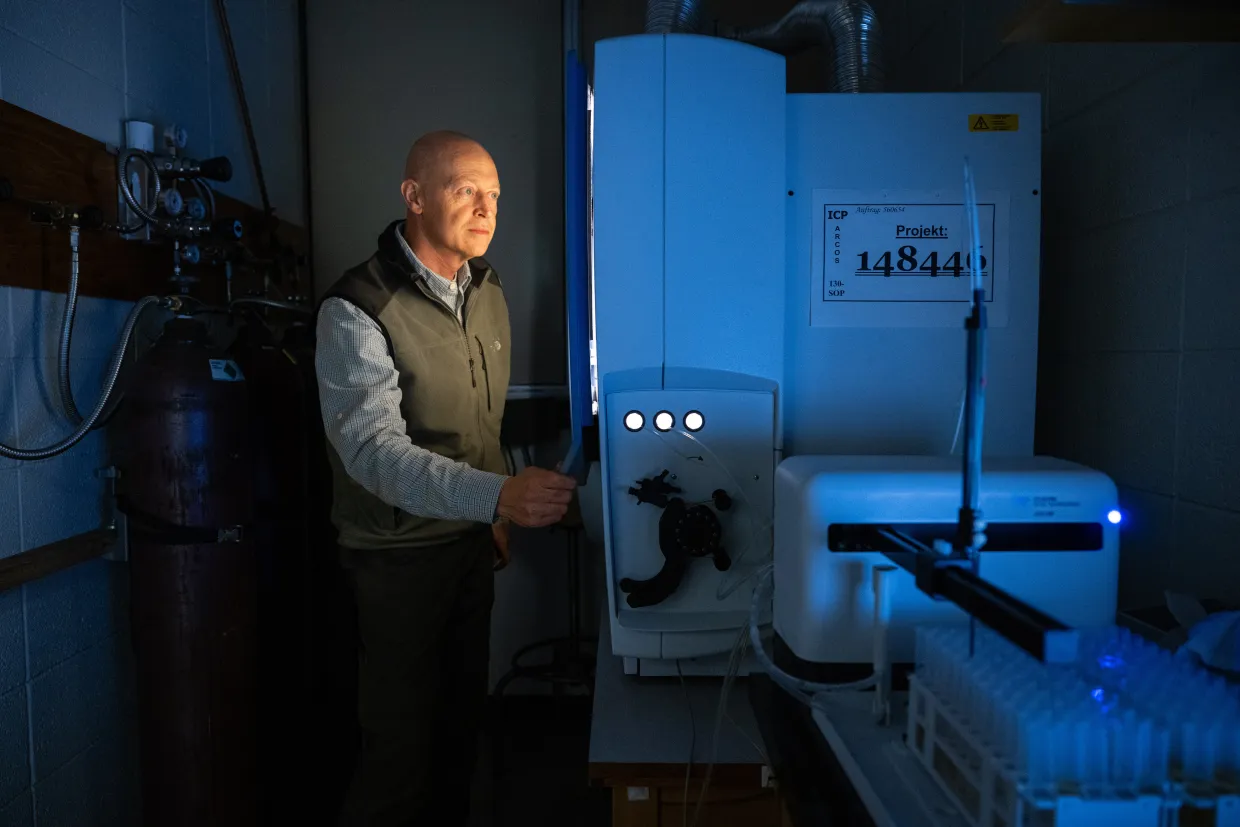 University Distinguished Professor of soil science Tom DeSutter