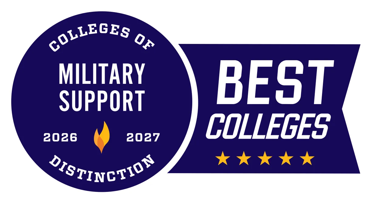 College of Distinction badge for Military