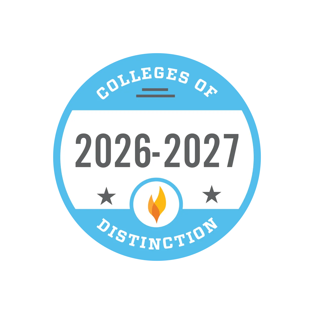 Colleges of Distinction Badge 2026-2027