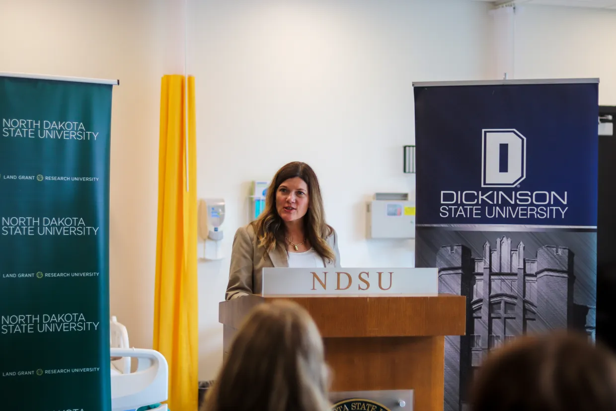 Interim Associate Dean of the School of Nursing Mykell Barnacle.
